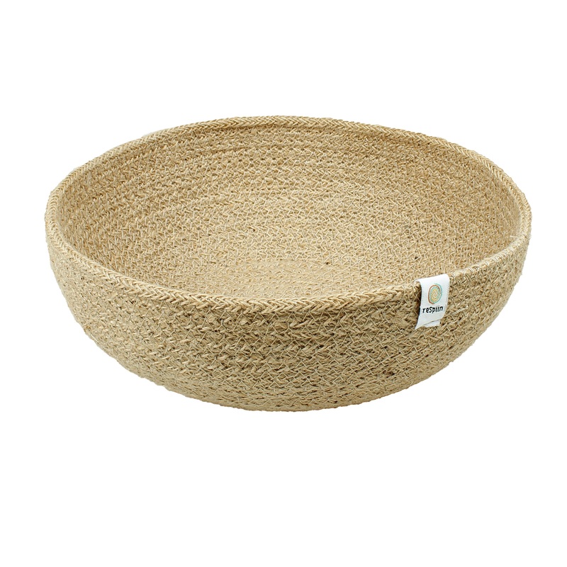 ReSpiin Jute Bowl Large Natural