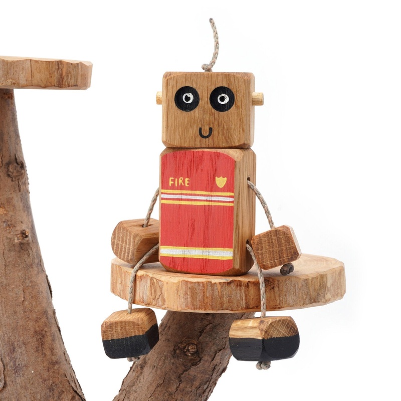 Rudi & Bear Fire Ned - Oak