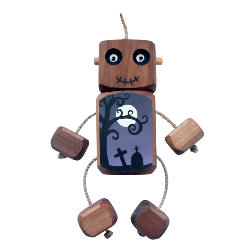 Rudi & Bear Halloween Ned - Walnut