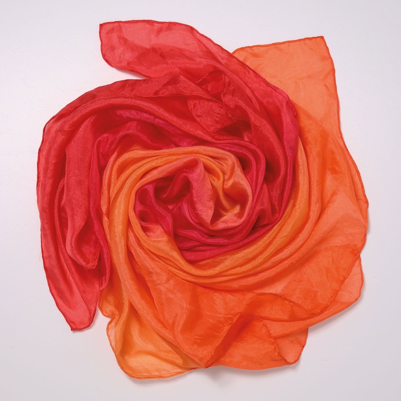 Sarahs Silk Enchanted Playsilk Fire