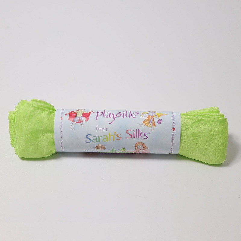 Sarahs Silk Playsilk Lime
