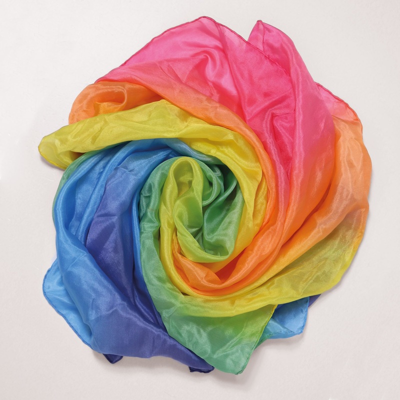 Sarahs Silk Playsilk Rainbow