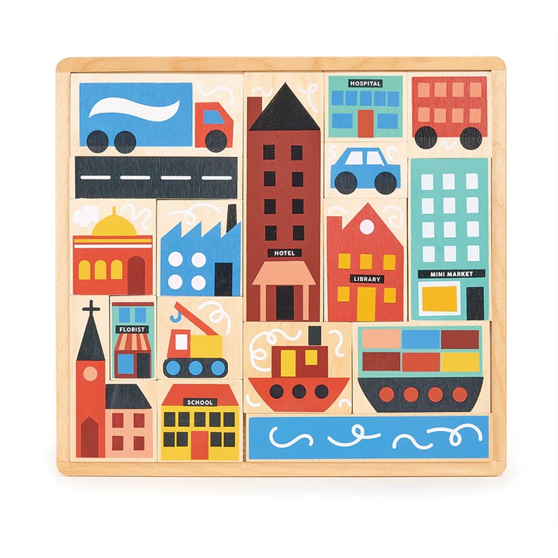 Mentari Town Puzzle