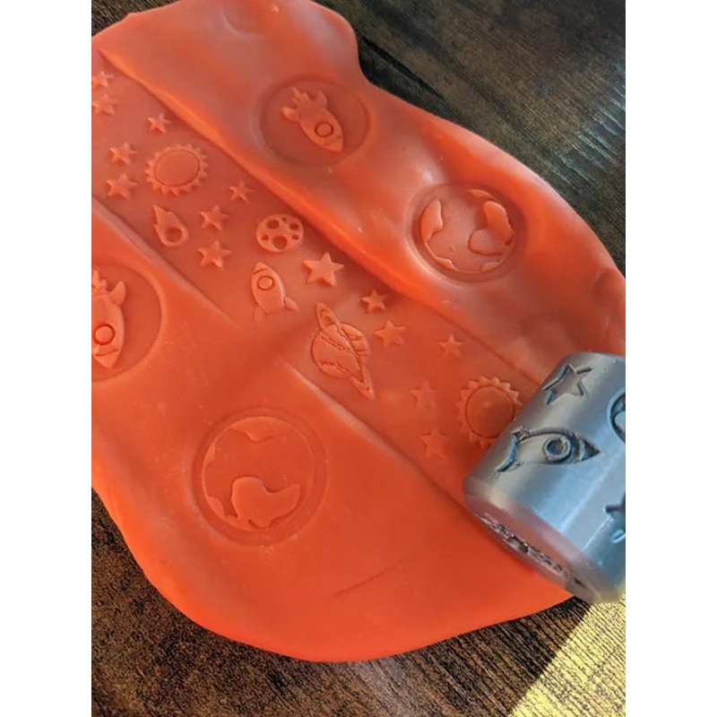 Mini Space Scene Dough Roller