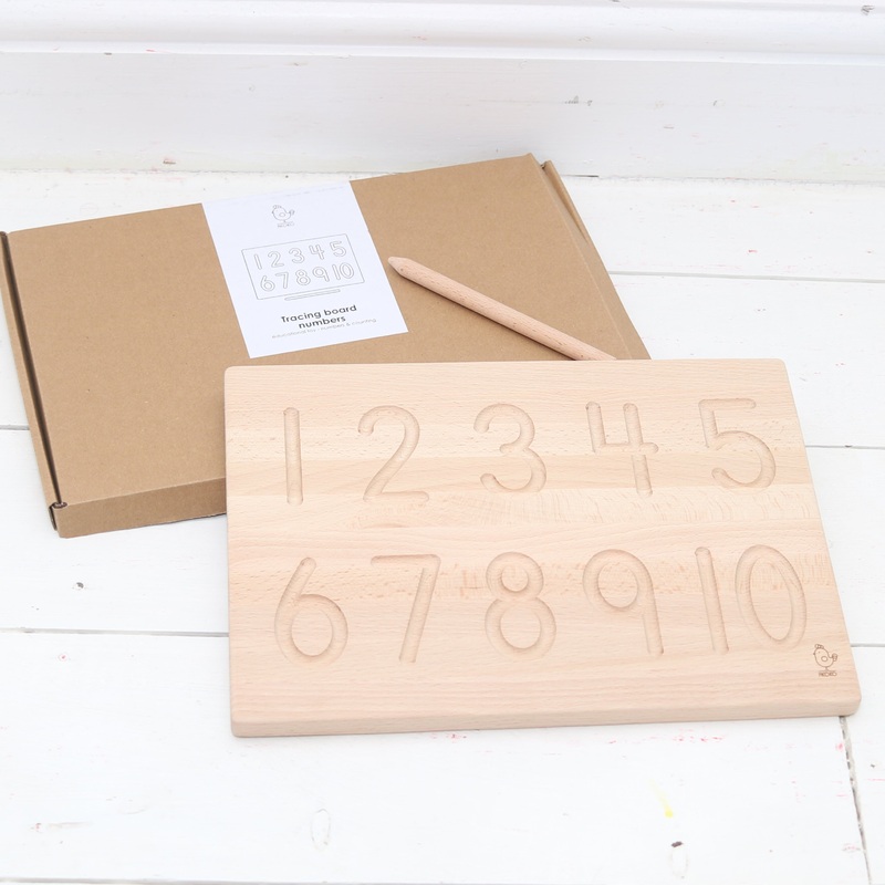 Numbers Abacus Tracing Board