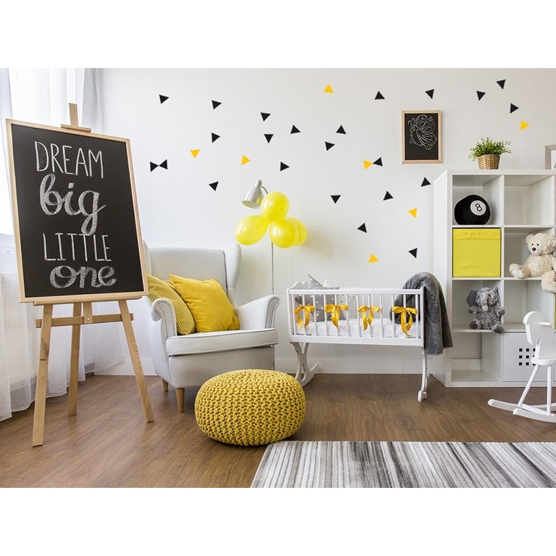 Pastelowelove Small Triangle Wall Stickers - 3 Colours