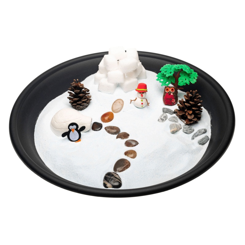 Rainbow Eco Play  Polar  Small World Play Multicoloured Sand 1kg