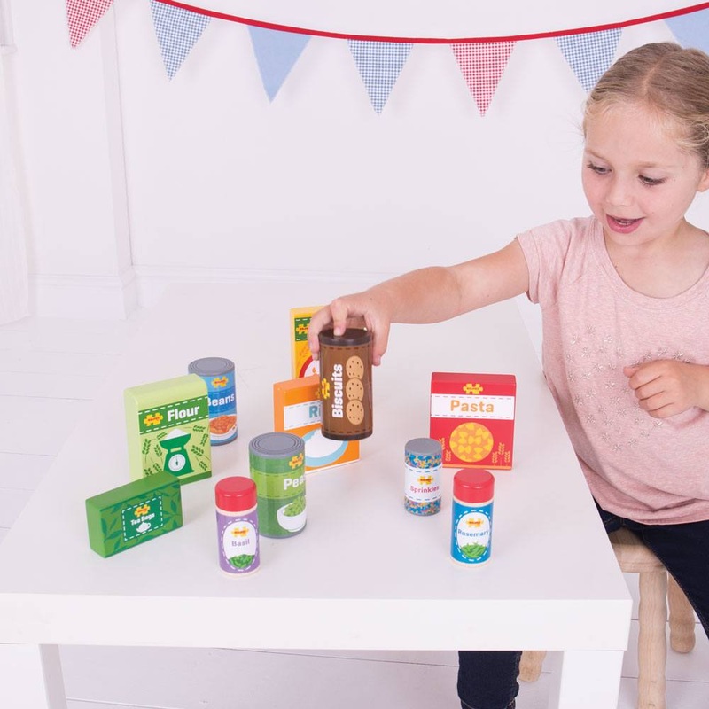 Bigjigs Cupboard Groceries
