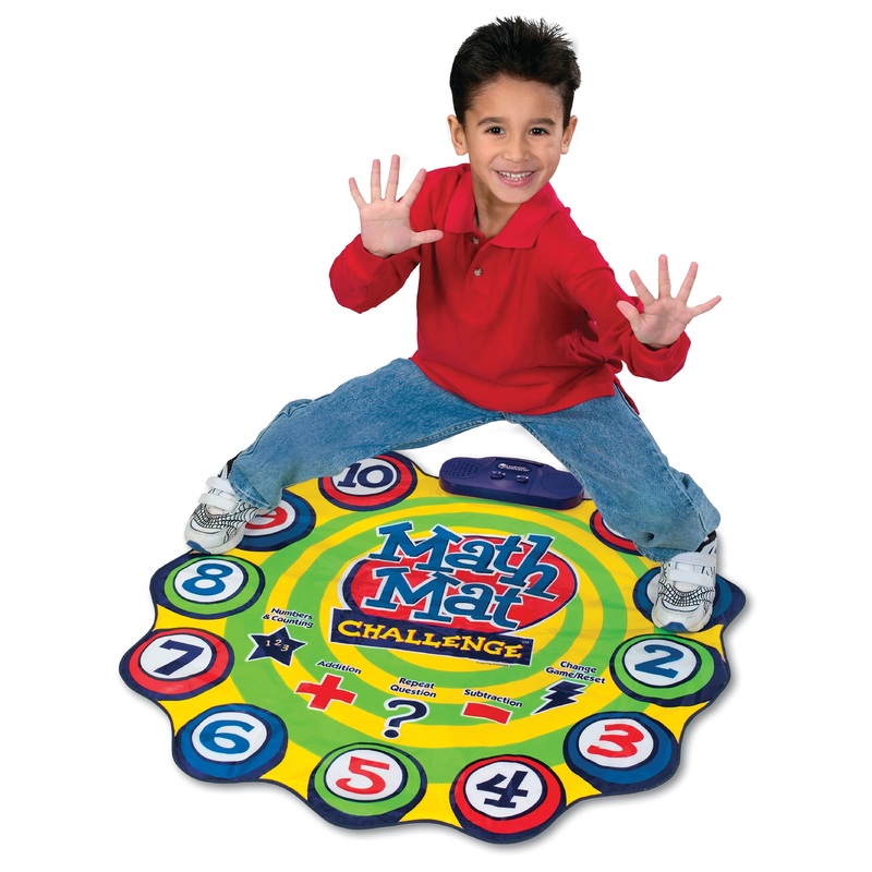 Learning Resources Math Mat Challenge Addition & Subtraction Game