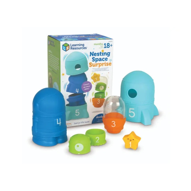 Learning Resources Nesting Space Surprise