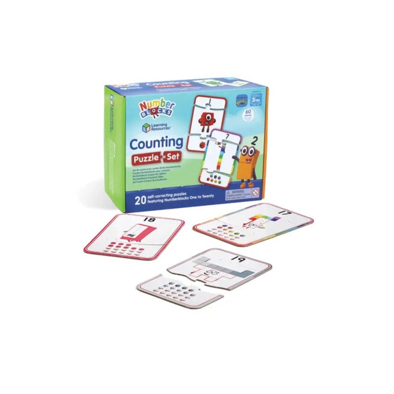 Learning Resources Numberblocks Counting Puzzle Set