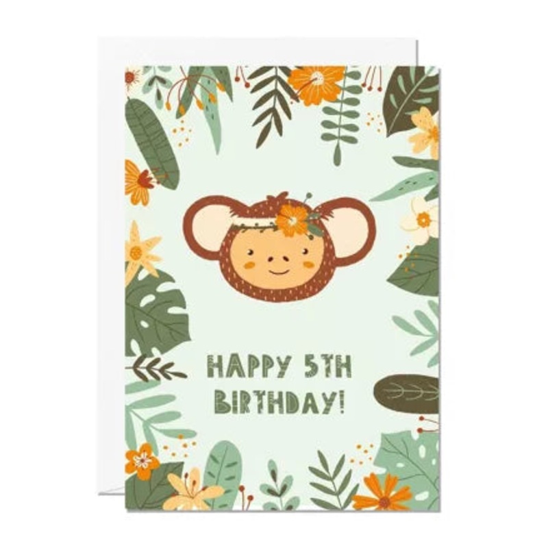 5th Birthday | Kids Birthday Card