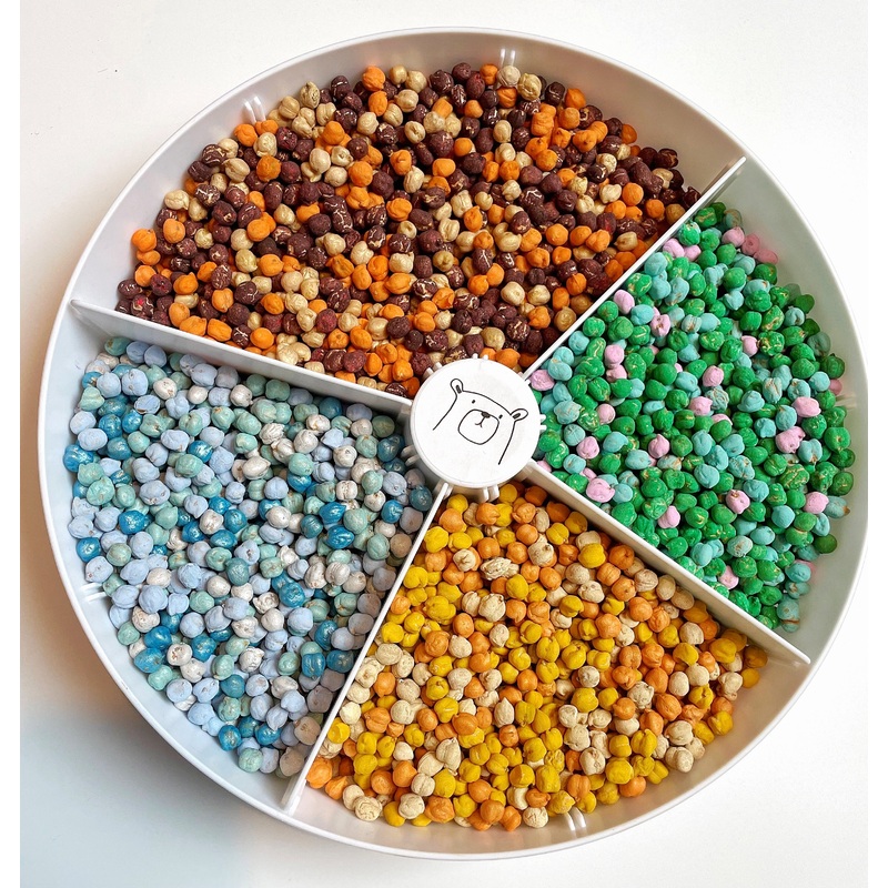 Alfie Bear 4 Seasons Sensory Peas