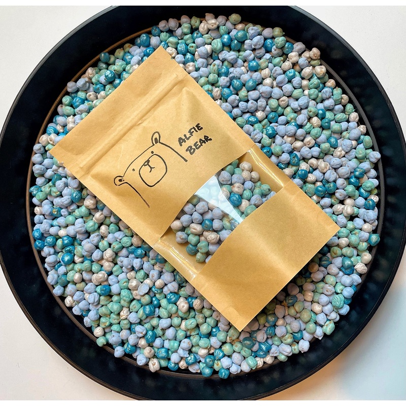 Alfie Bear Winter Sensory Peas- 250g