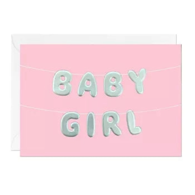 Baby Girl Greeting Card