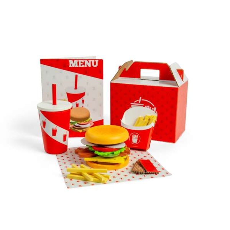 Bigjigs Burger and Fries Set