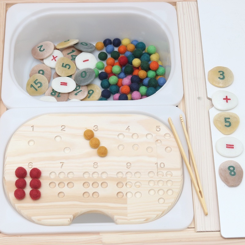 *EXCLUSIVE* Flisat Small Insert - Numbers plus Bundle Option - Beech