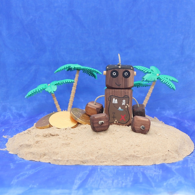*EXCLUSIVE* Rudi & Bear Isaacs Treasure Map Ned - Walnut