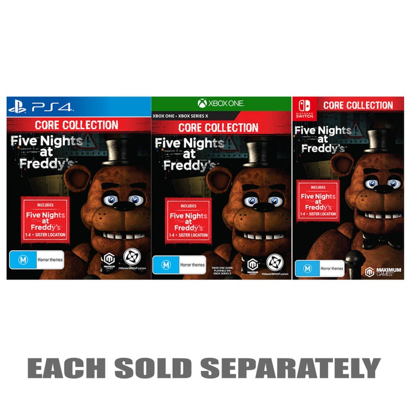 Cinq nuits  la collection de base de Freddy