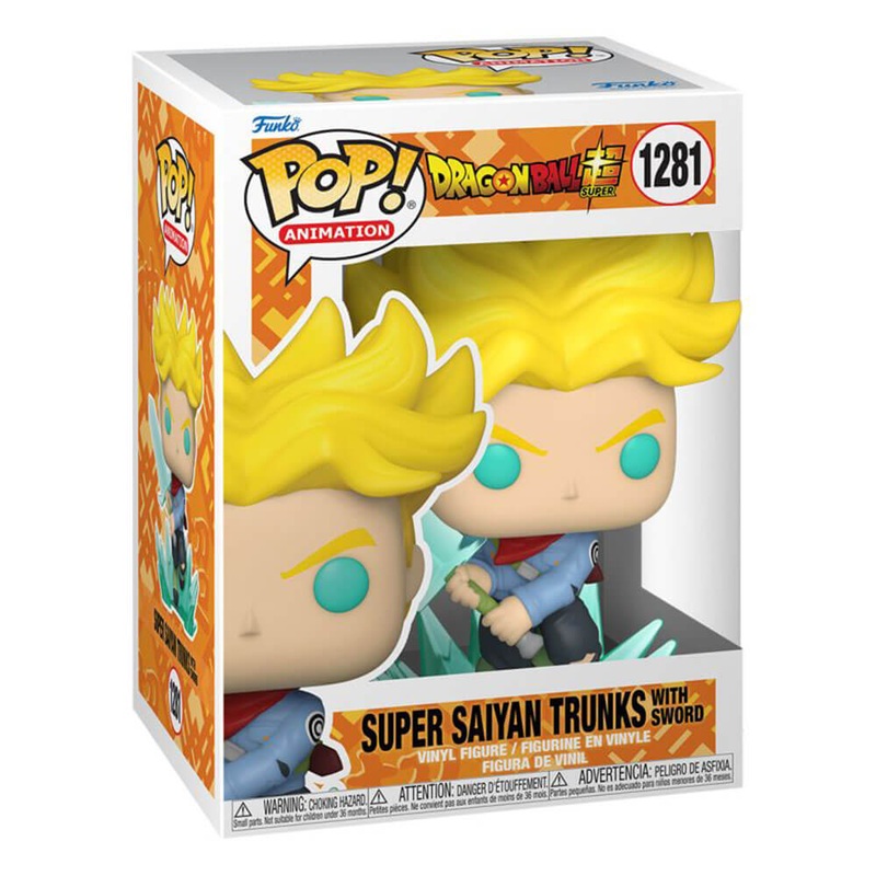 Dragon Ball Super SS Trunks avec Spirit Sword Pop! Vinyle