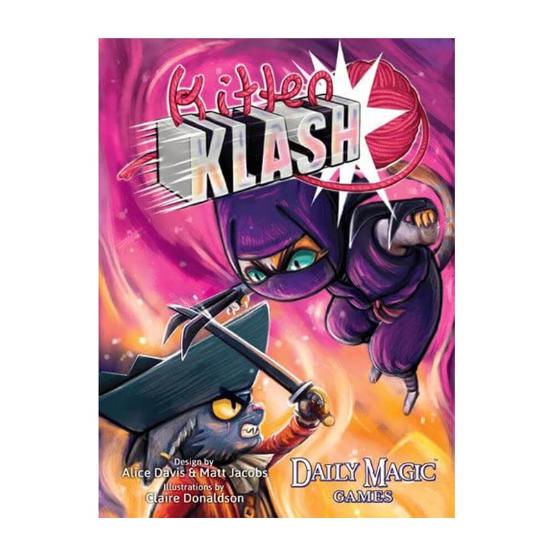 Jeu de cartes klash de chaton